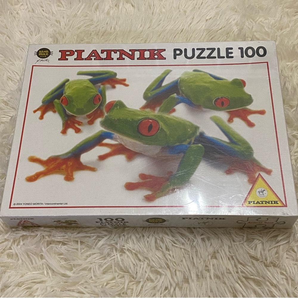 Piatnik 100 Piece Tree Frog Puzzle 18.9”x24” NEW SEALED